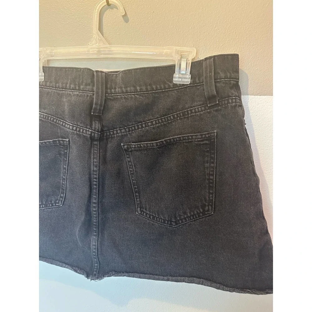 Madewell McCarren Raw-Hem Jean Skirt women’s size 32